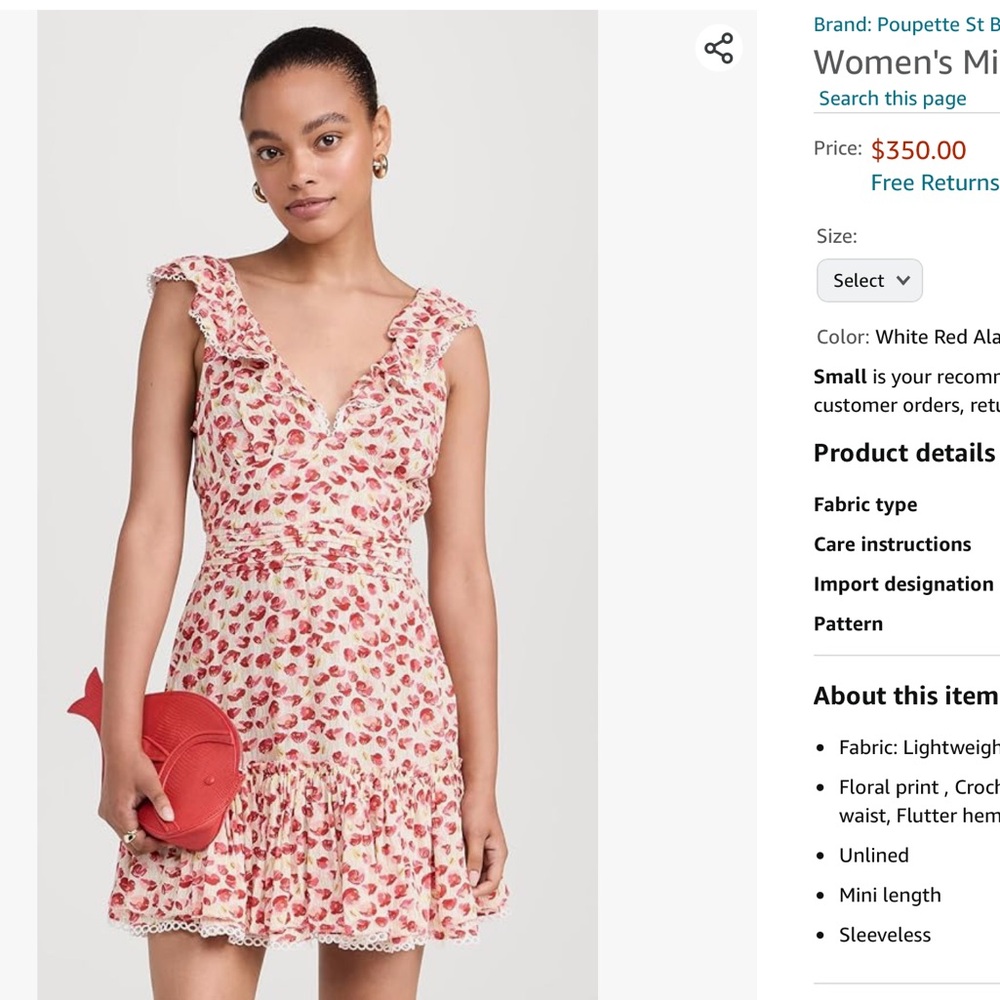 Poupette St. Barth Women’s mini dress Bruna